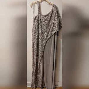 Elegant Lace Overlay Jumpsuit